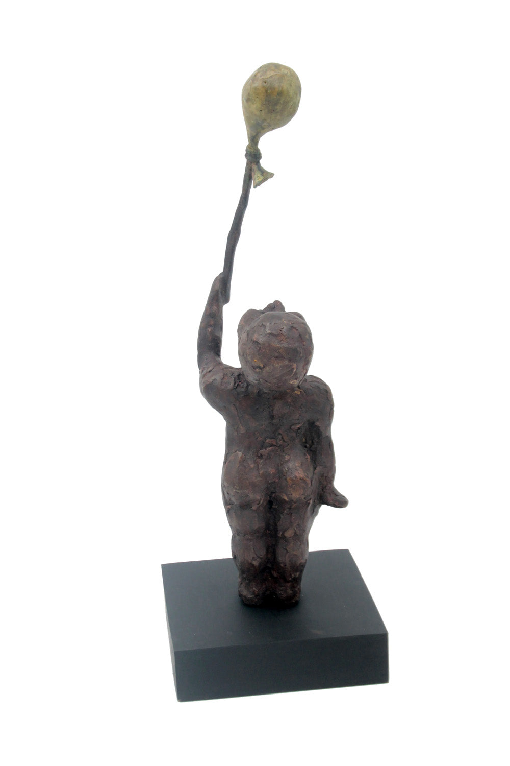 Bronze Ballon 38 cm marron n°3 Bronzes d&#39;Afrique