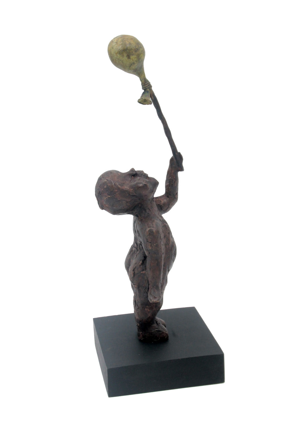 Bronze Ballon 38 cm marron n°3 Bronzes d&#39;Afrique
