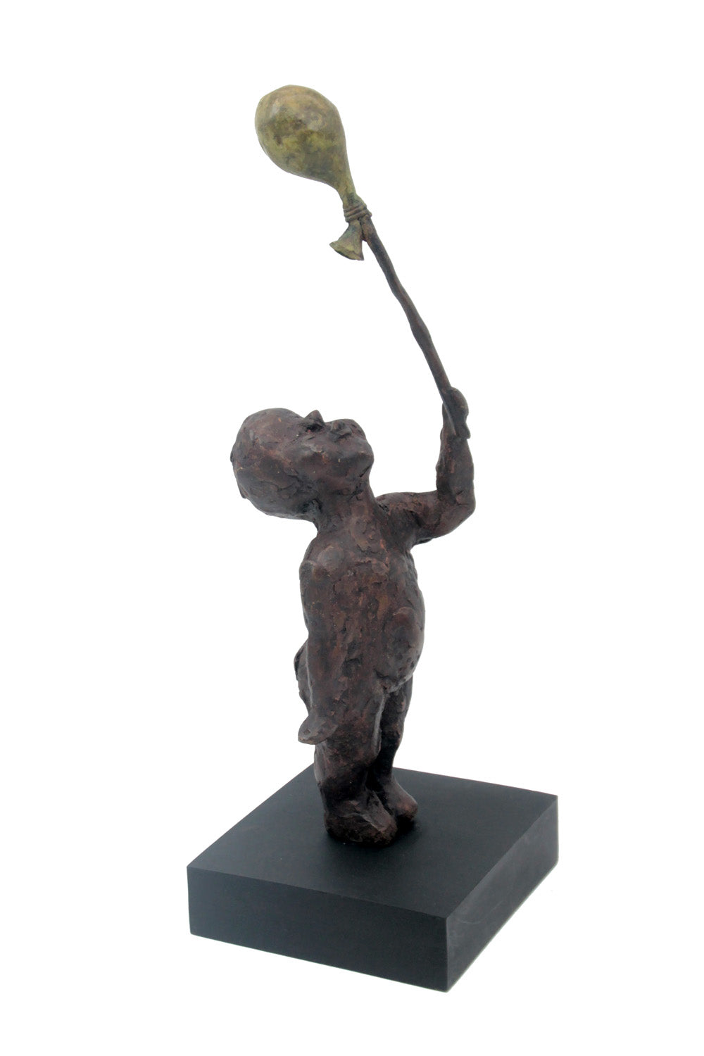 Bronze Ballon 38 cm marron n°3 Bronzes d&#39;Afrique
