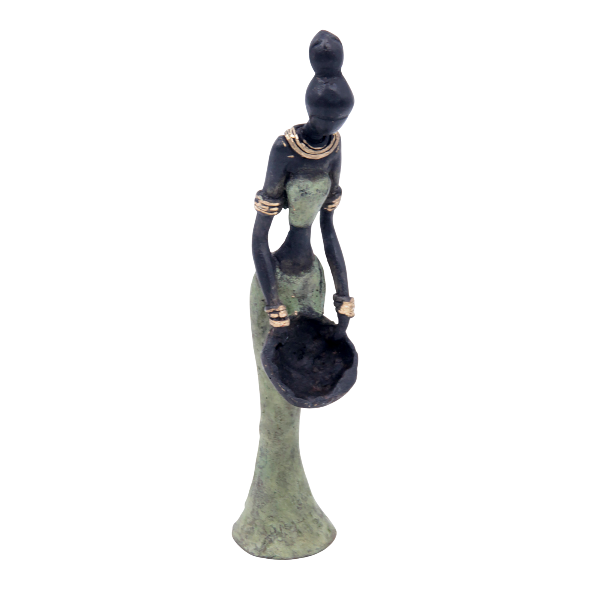 Bronze Mohamadi Dermé 20 cm vert n°3 