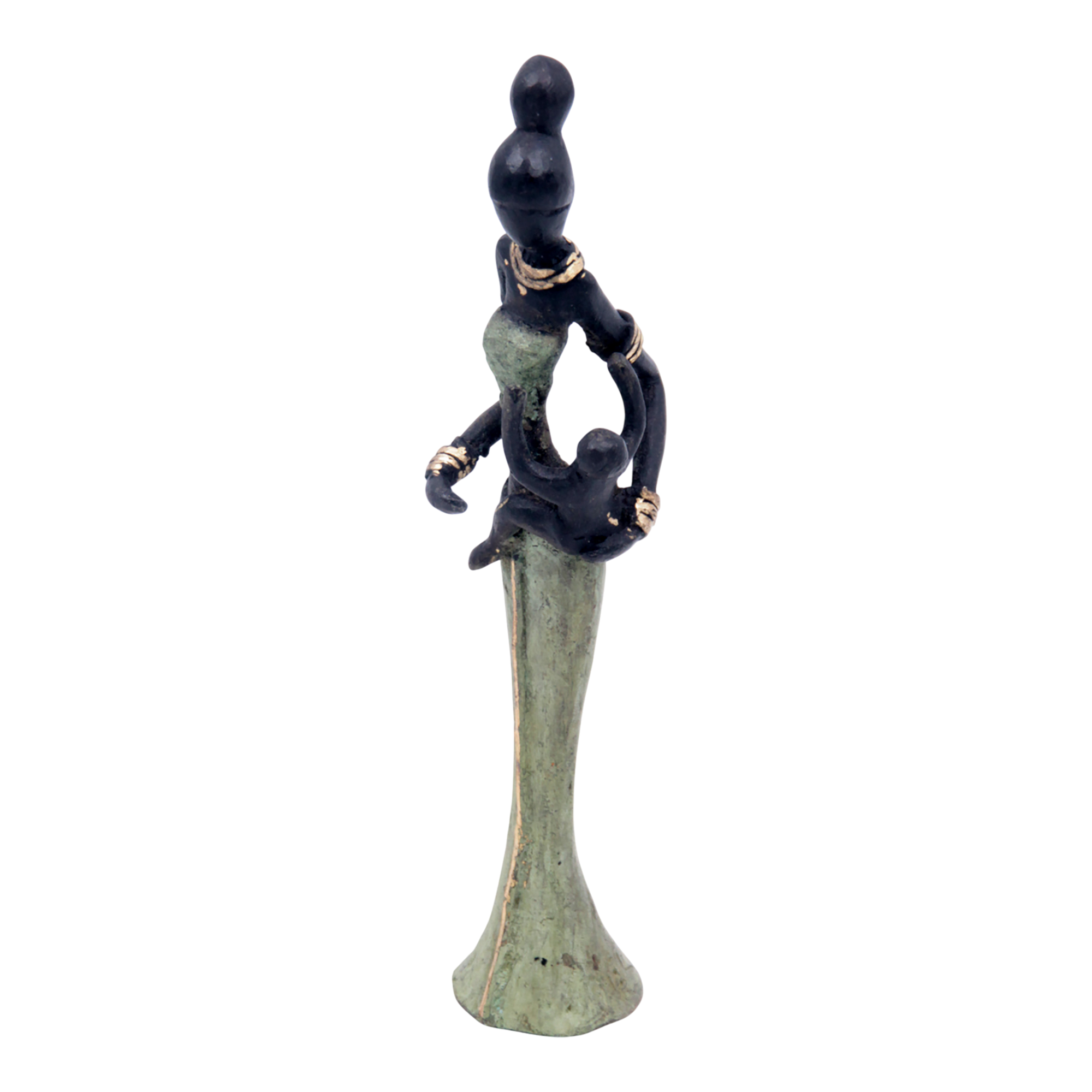 Bronze Mohamadi Dermé 20 cm vert n°4 