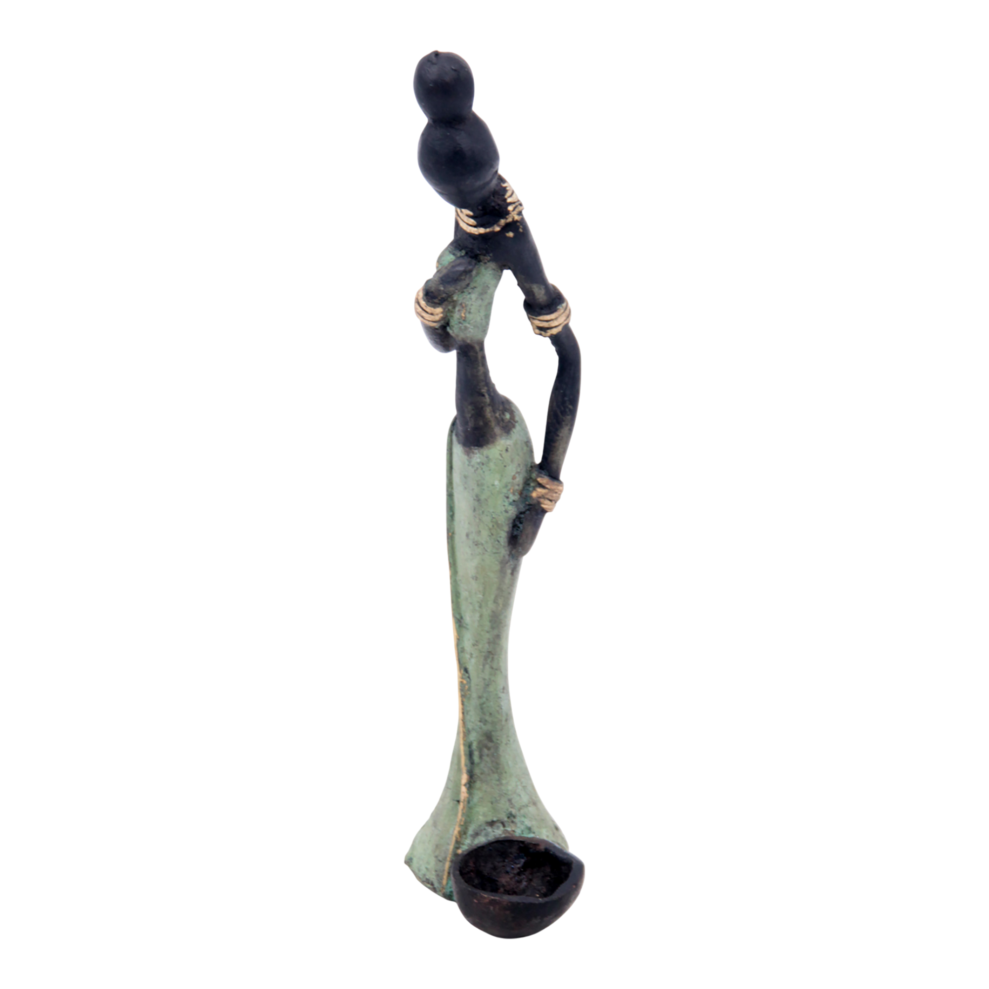 Bronze Mohamadi Dermé 20 cm vert n°5 