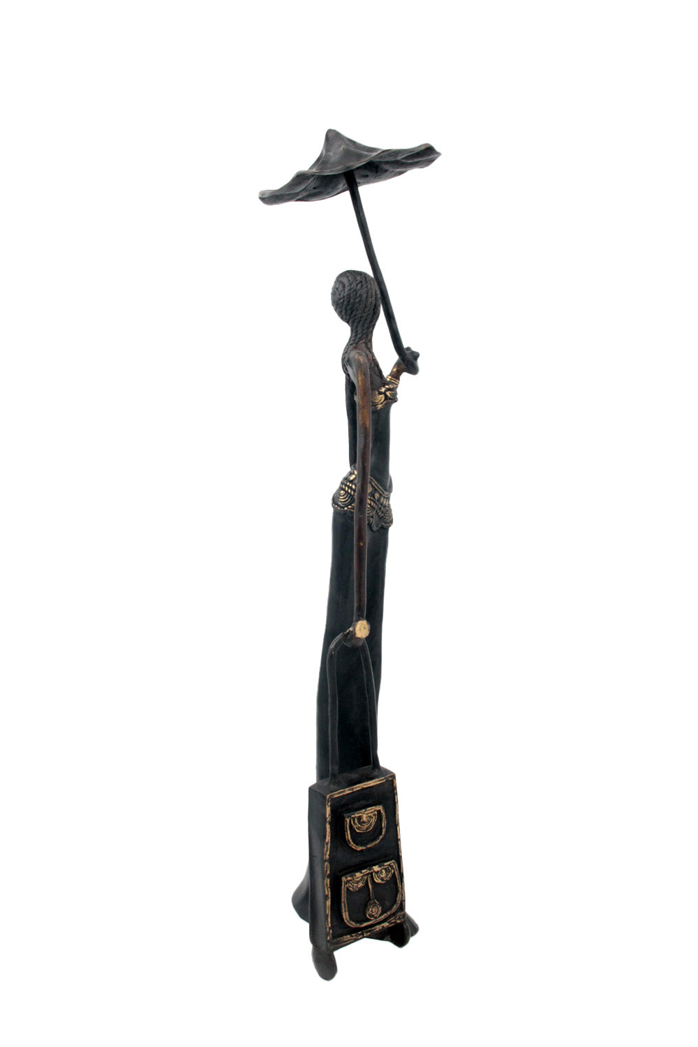Bronze Issouf sans socle 55 cm noir n°1 Bronzes d&#39;Afrique