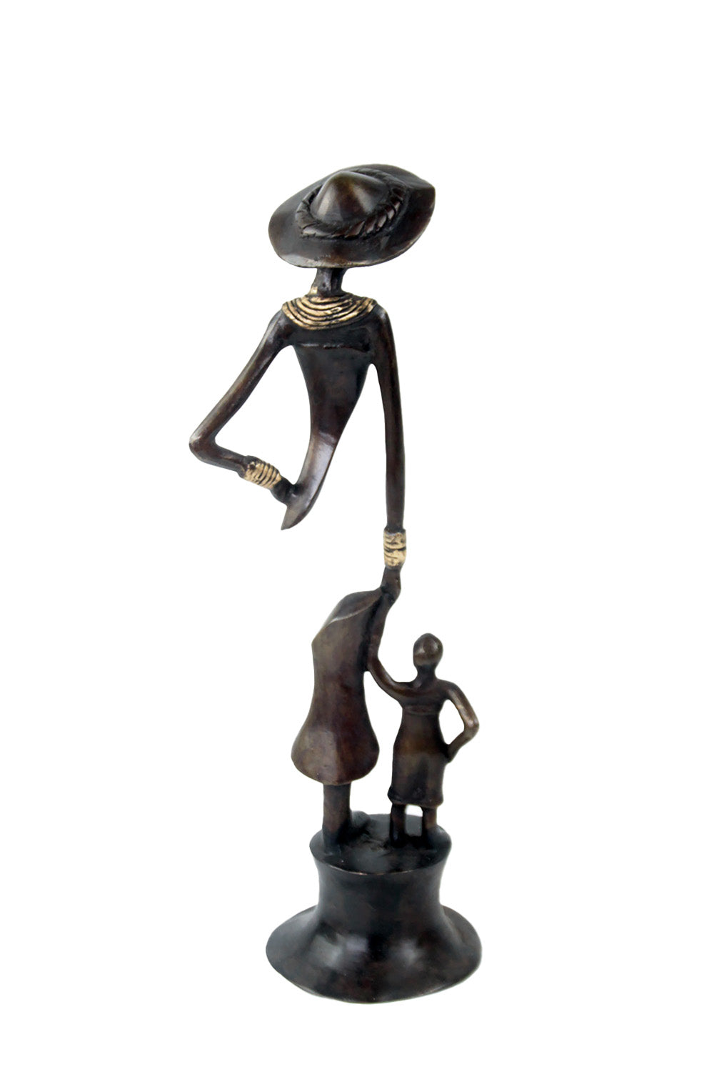 Bronze Catalano 30 cm marron n°6 Bronzes d'Afrique