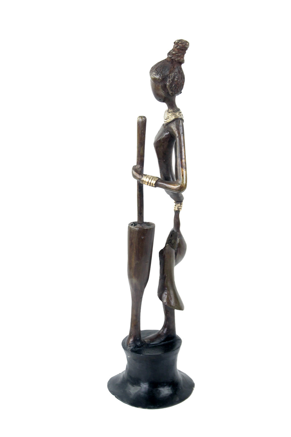 Bronze Catalano 30 cm marron n°7 Bronzes d'Afrique