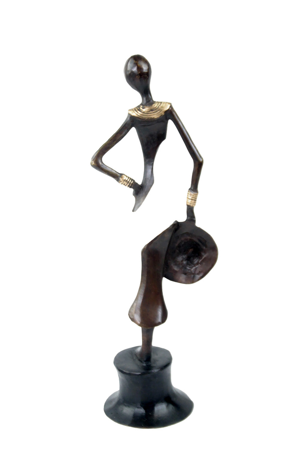 Bronze Catalano 30 cm marron n°8 Bronzes d'Afrique