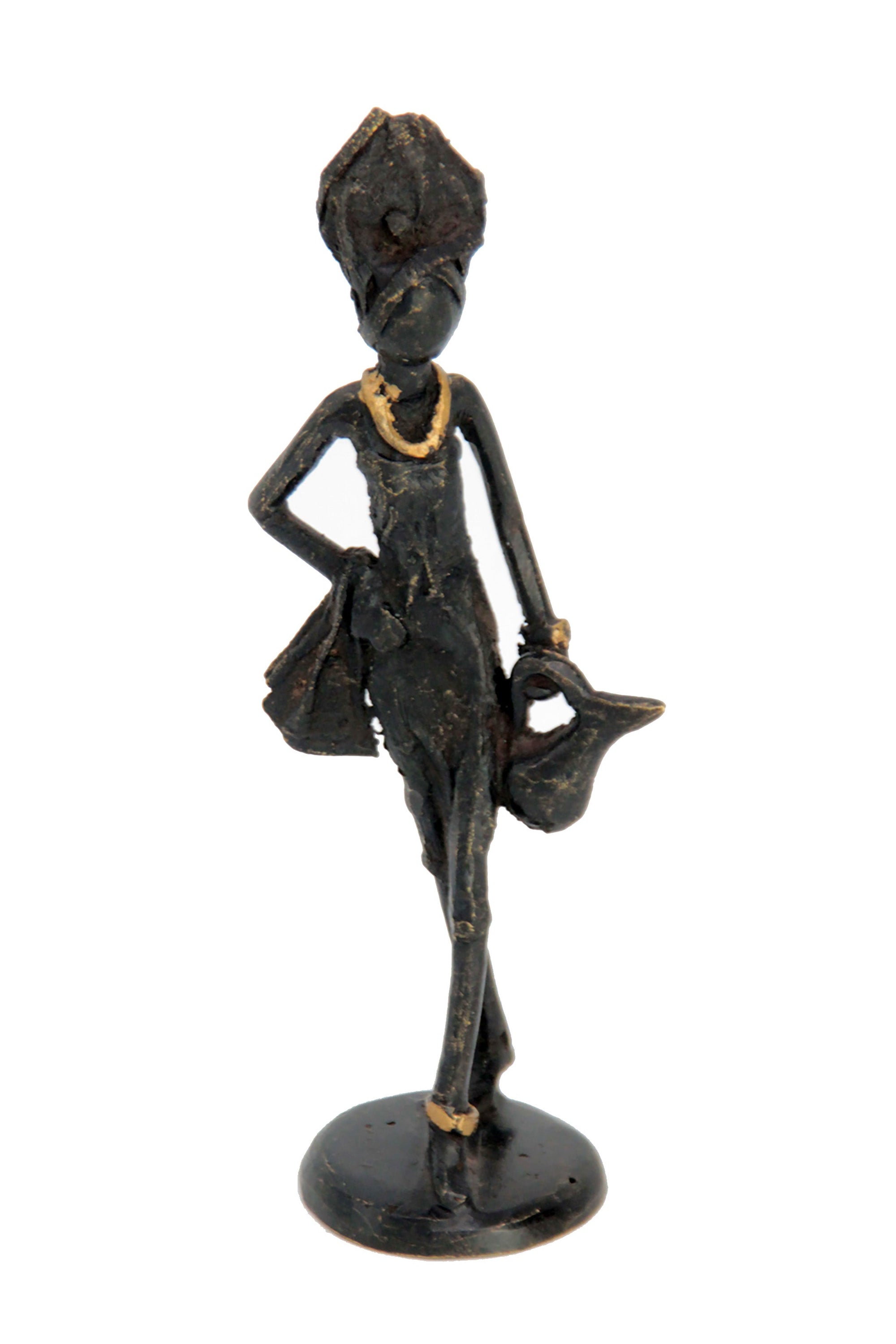 Bronze 15 cm noir n°8 Bronzes d'Afrique