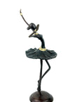 Ballerine 25 cm noir n°1 Bronzes d'Afrique
