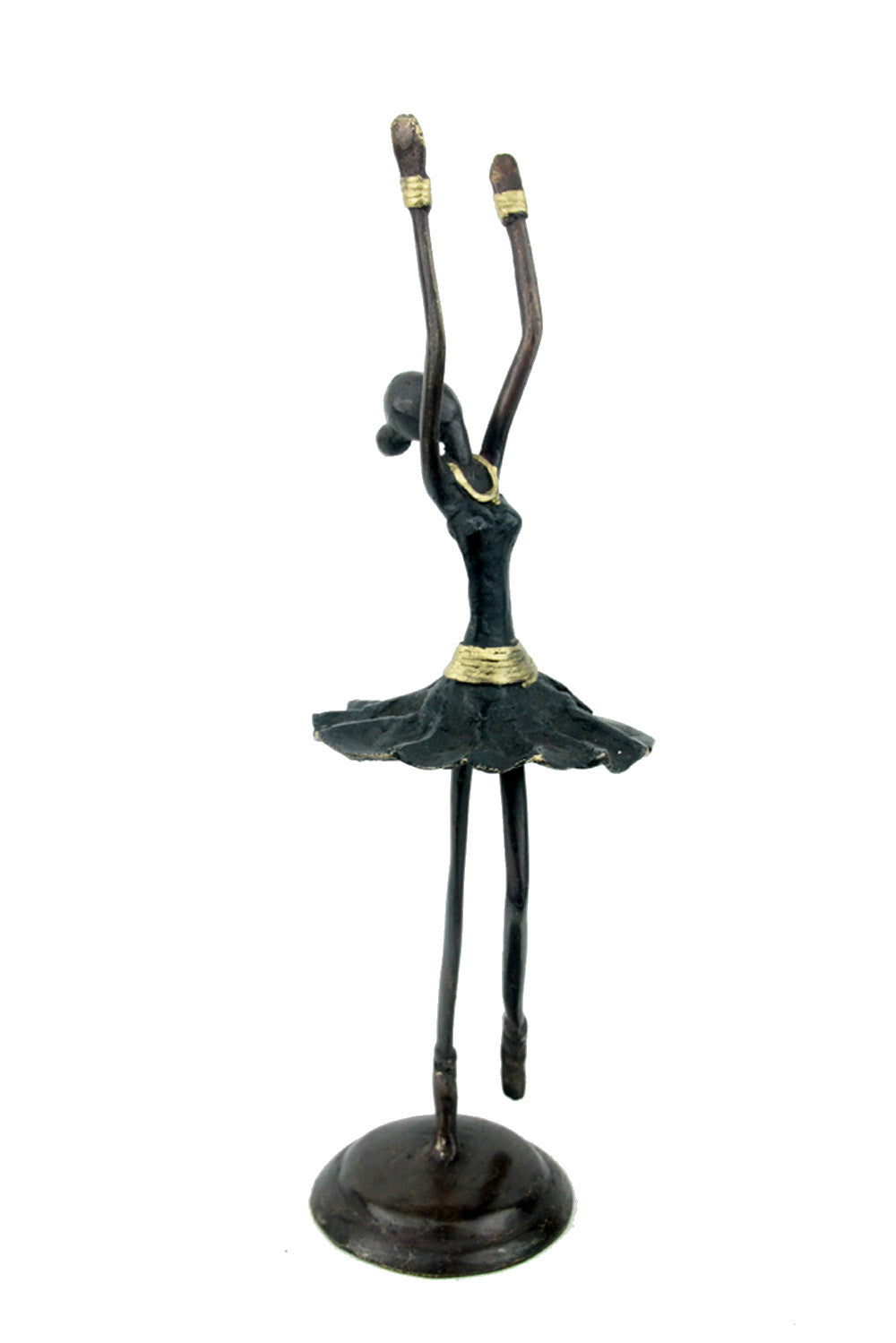 Ballerine 25 cm noir n°2 Bronzes d'Afrique