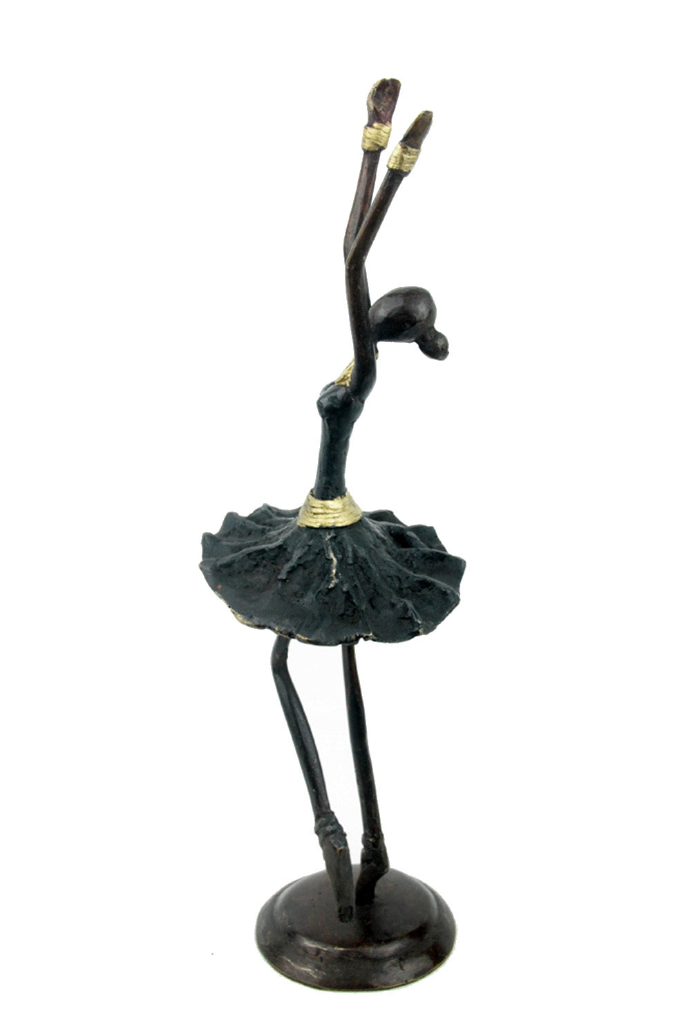 Ballerine 25 cm noir n°2 Bronzes d'Afrique