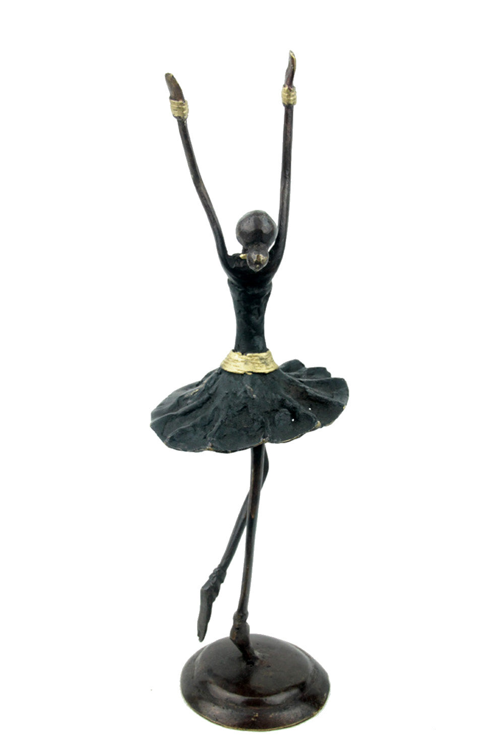 Ballerine 25 cm noir n°2 Bronzes d'Afrique