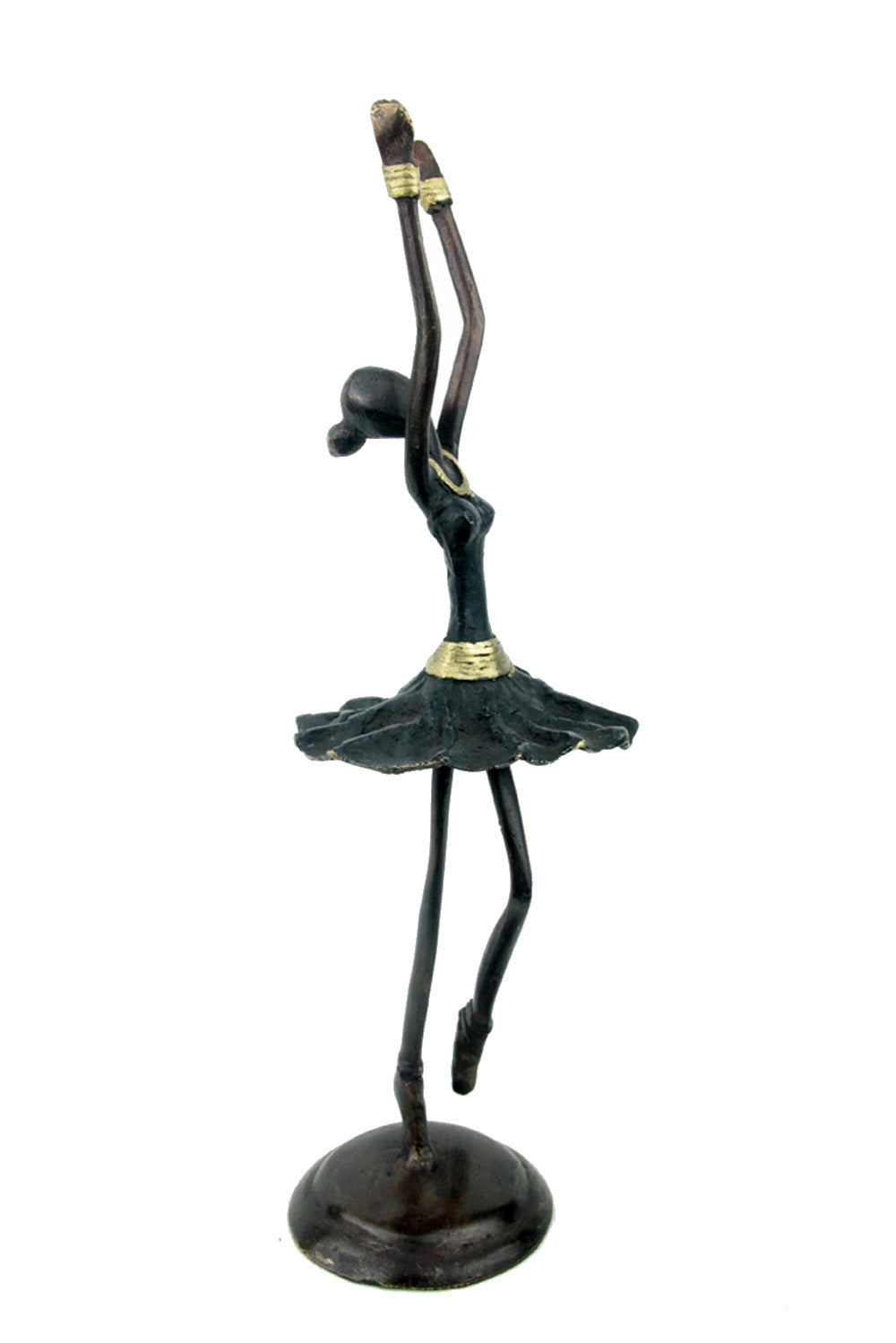 Ballerine 25 cm noir n°2 Bronzes d'Afrique