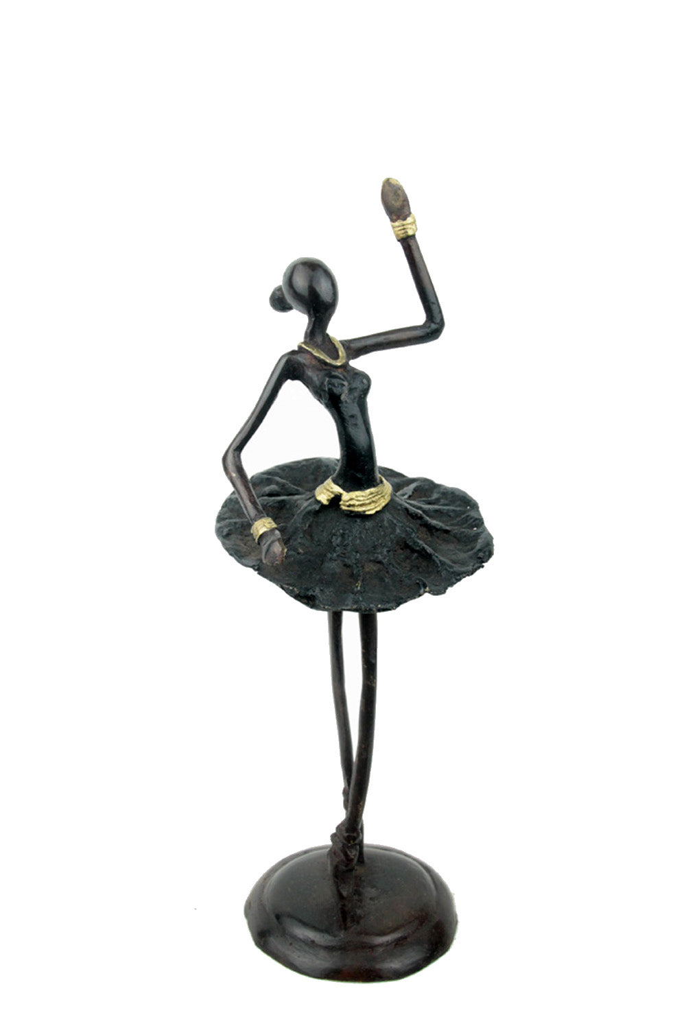 Ballerine 25 cm noir n°3 Bronzes d'Afrique