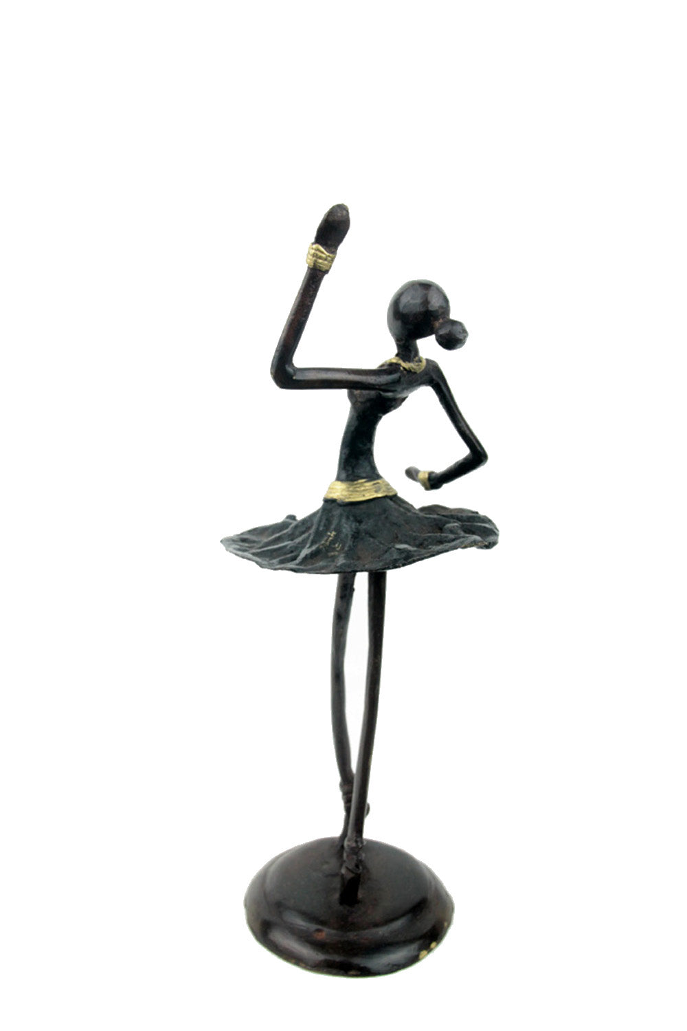 Ballerine 25 cm noir n°3 Bronzes d'Afrique