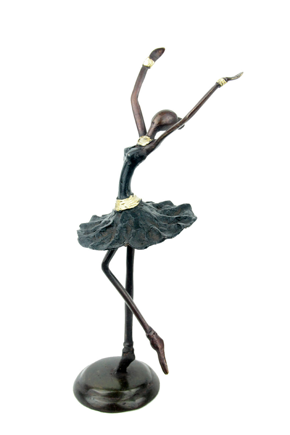 Ballerine 25 cm noir n°4 Bronzes d'Afrique