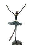 Ballerine 25 cm noir n°4 Bronzes d'Afrique