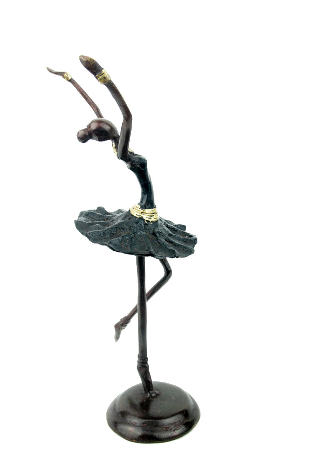 Ballerine 25 cm noir n°4 Bronzes d'Afrique