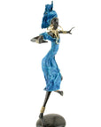 Bronze danseuse 50 cm bleu n°1 Bronzes d'Afrique
