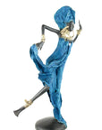 Bronze danseuse 50 cm bleu n°2 Bronzes d'Afrique