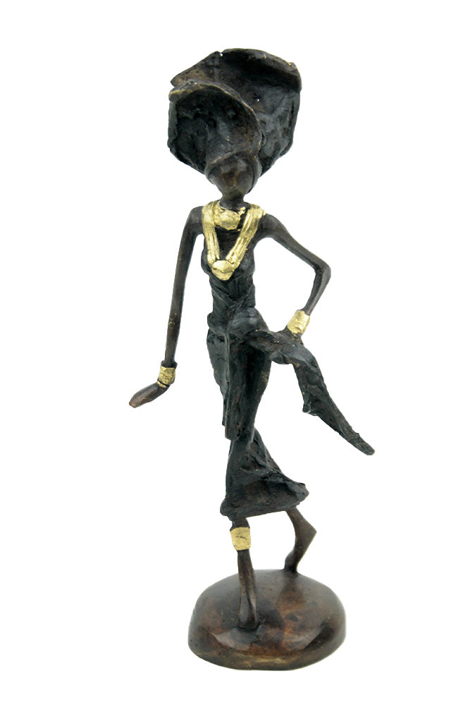 Bronze 20 cm noir n°12 Bronzes d'Afrique
