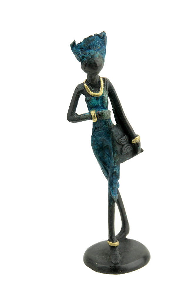 Bronze 15 cm bleu n°13 Bronzes d'Afrique