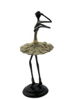 Ballerine 40 cm vert n°3 Bronzes d'Afrique