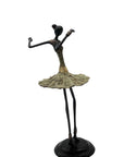 Ballerine 40 cm vert n°3 Bronzes d'Afrique