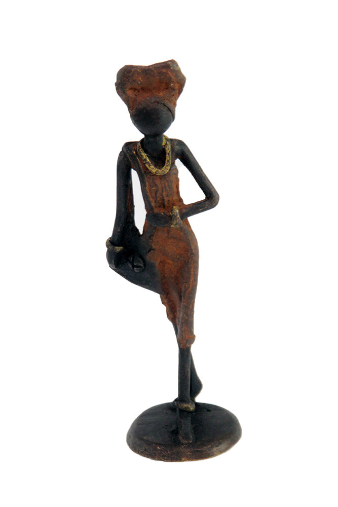 Bronze 15 cm marron n°10 Bronzes d'Afrique