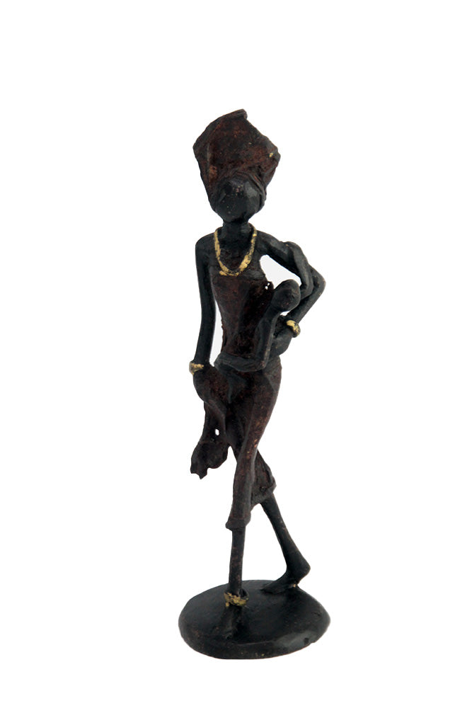 Bronze 15 cm marron n°23 Bronzes d'Afrique