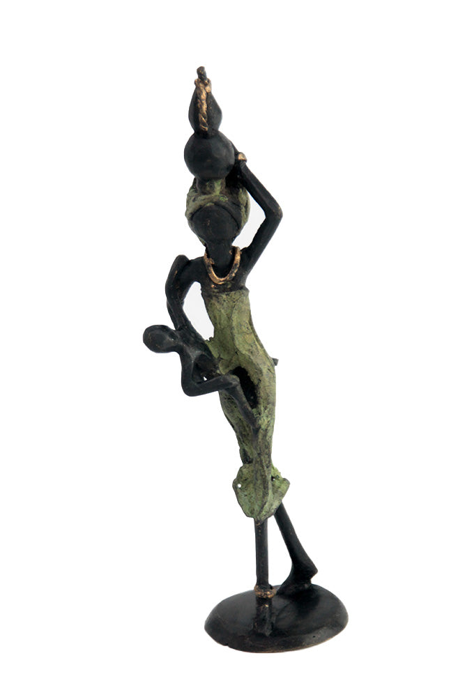 Bronze 15 cm vert n°35 Bronzes d'Afrique