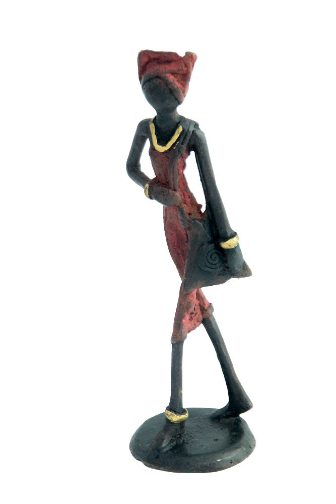 Bronze 15 cm rouge n°32 Bronzes d'Afrique